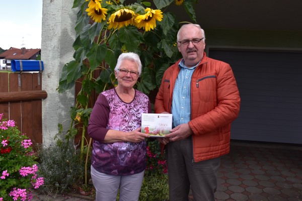 Franziska Koller spendet für die Kinderkrebshilfe in der Region Oberpfalz Nord e.V.