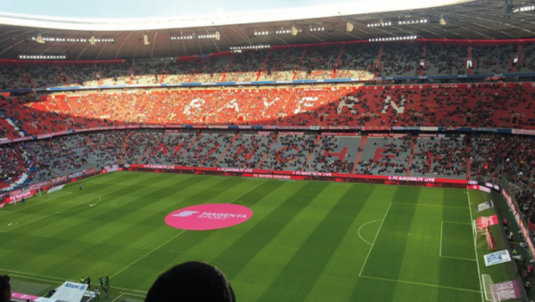 Ausflug ins Fußballstadion - FC Bayern gegen SC Freiburg