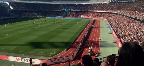 Ausflug ins Fußballstadion - 1. FC Nürnberg gegen FC Augsburg