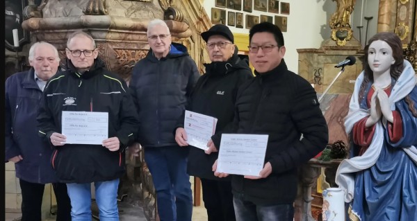 Kapellenverein Heinersreuth spendet