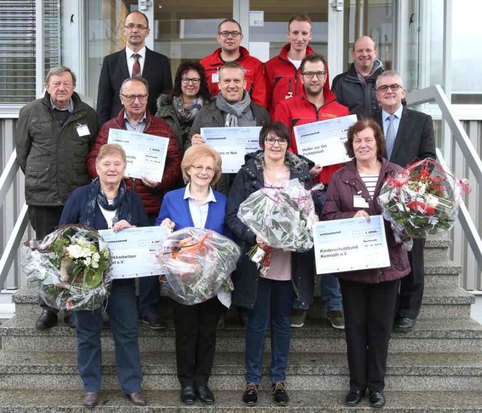 Siemens Healthineers in Kemnath spenden für die Kinderkrebshilfe