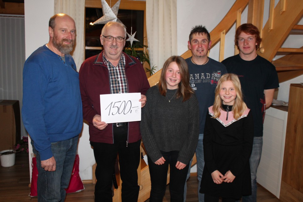 Nikolaus Hans Kellner spendet über 1500 €