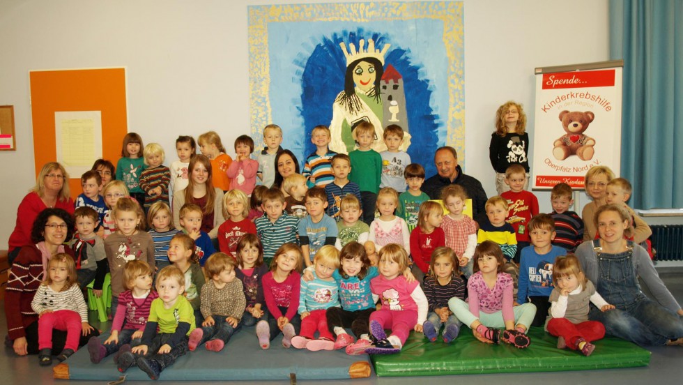 Kindergarten Speinshart spendet 525 Euro