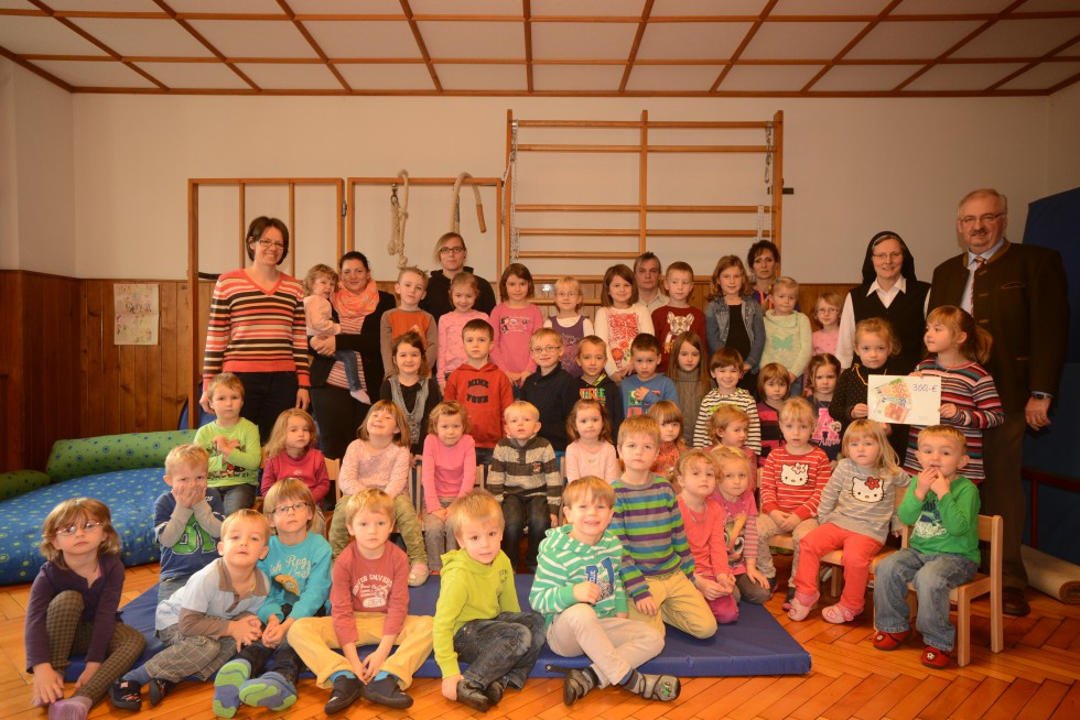 Kindergarten Pleystein spendet über 300,00 €