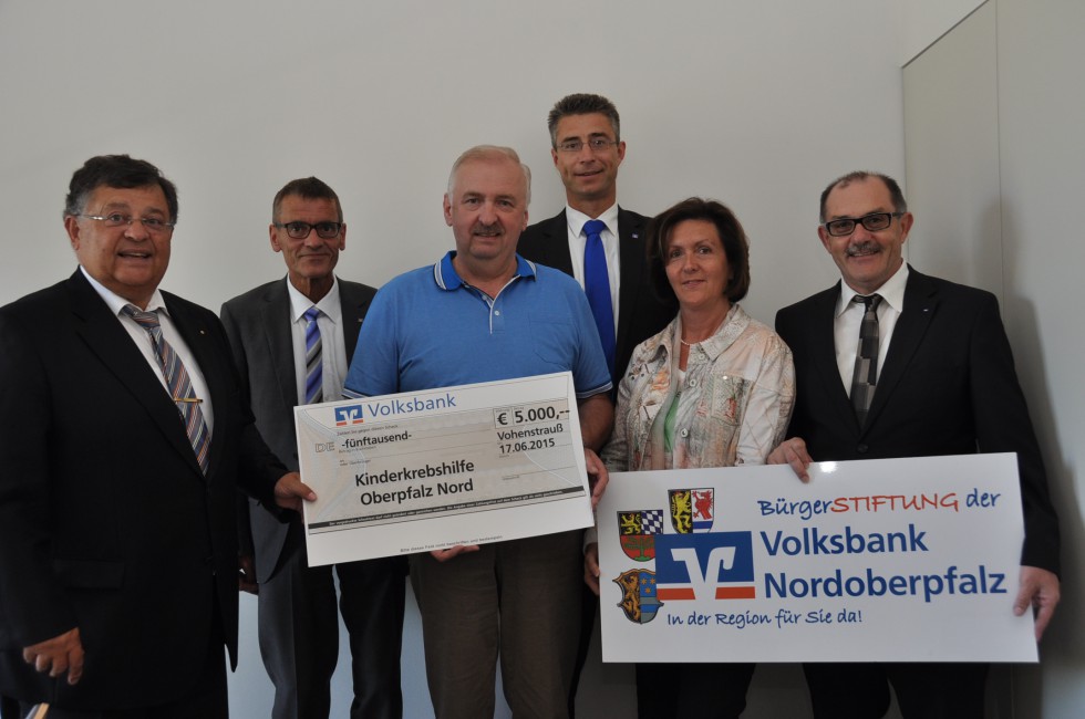 Bürgerstiftung Nordoberpfalz - über 5.000 €