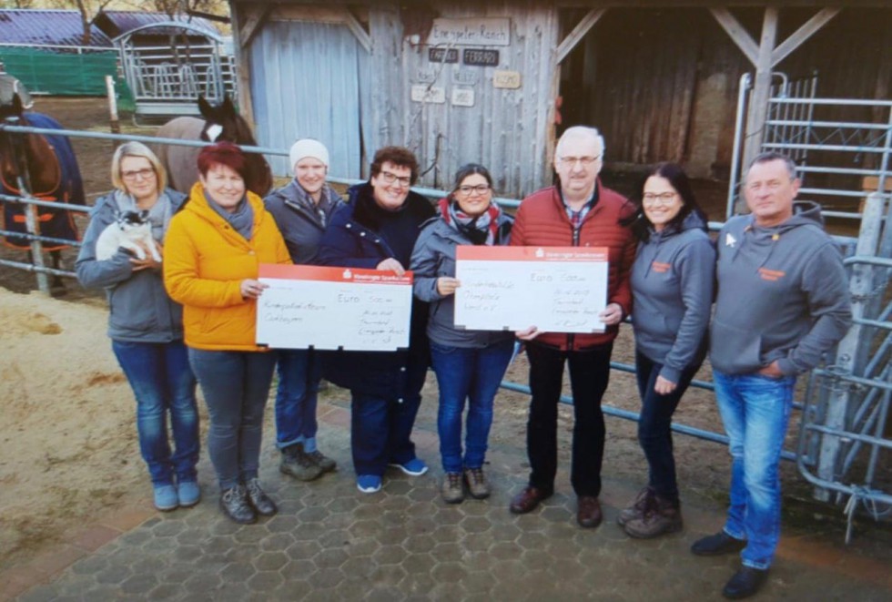 Stall-Weihnacht - Erlös gespendet