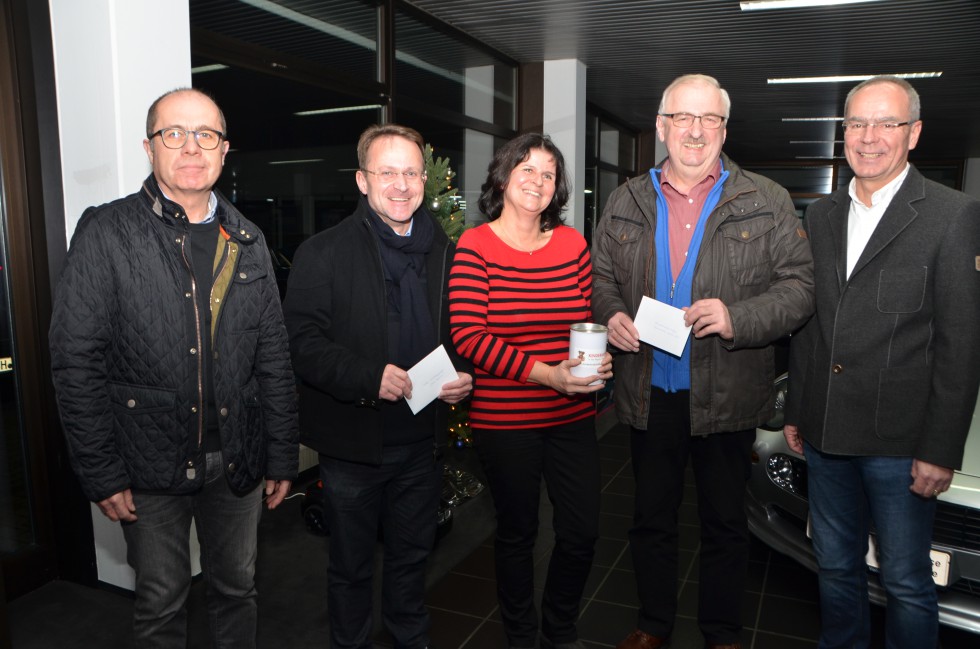 Autohaus Grieb unterstützt wieder Kinderkrebshilfe 