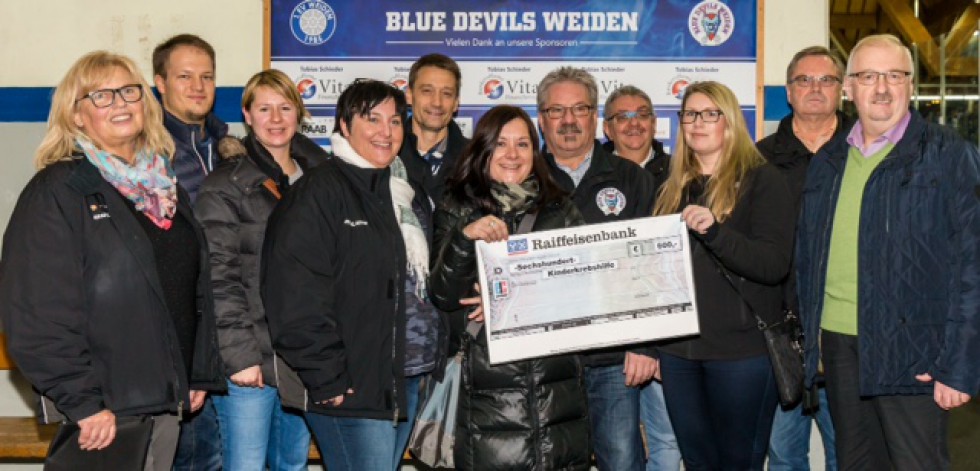 Spenden statt Schenken: 600 Euro für Kinderkrebshilfe Oberpfalz Nord