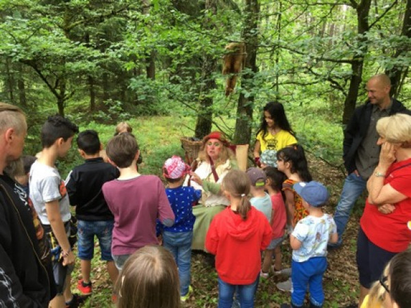 Der Besuch von Pimpernella Pumpelsack am 25.06. 2022 in Weiden