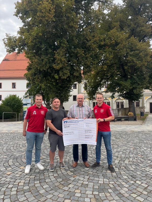 Federballfreunde Waldsassen spenden wieder für die Kinderkrebshilfe in der Region Oberpfalz Nord e.V.