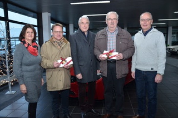 Autohaus Grieb spendet seit vielen Jahren