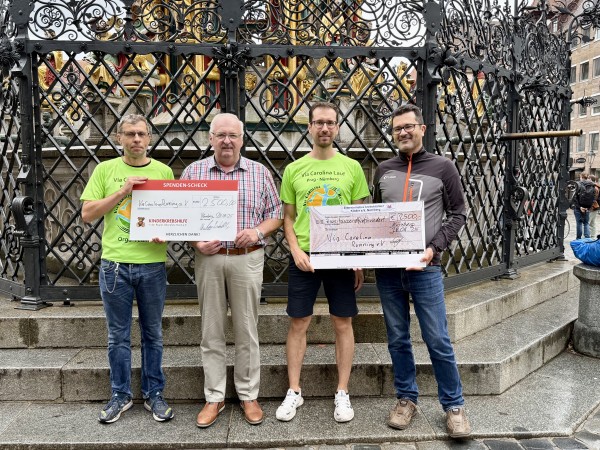 Laufend von Prag nach Nürnberg nonstop in 32 Stunden, 32 Etappen und 324 Kilometer