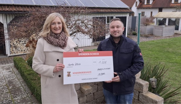 Statt Geburtstagsgeschenke &ndash; Spende an Kinderkrebshilfe