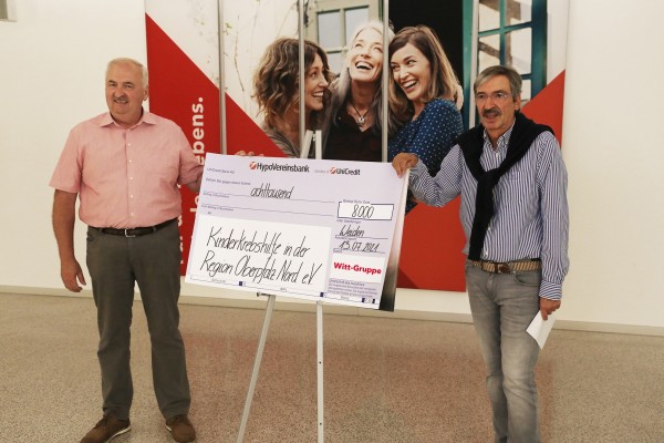 Witt-Gruppe spendet 32.000 Euro an  gemeinnützige Organisationen